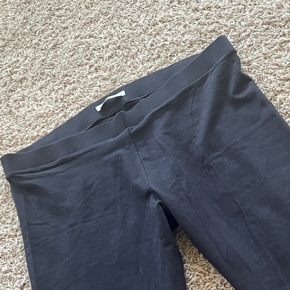 LC Lauren Conrad Super Skinny Leggings Womens XXL Black Elastic Waist Stretch